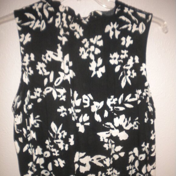 Bobeau Collection Womens Plus Size XXL Black Beige Rayon Sleeveless Tank Top NWT - Picture 5 of 5
